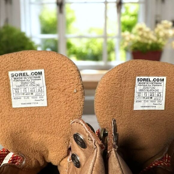 Sorel Kinetic Breakthru Conquest Insulated Winter Snow Sneaker Boots 9.5 - Picture 10 of 10